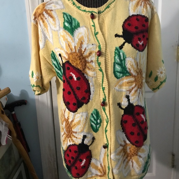 1996 Eagle’s Eye Collectible SS Sweater Size M - Picture 1 of 9
